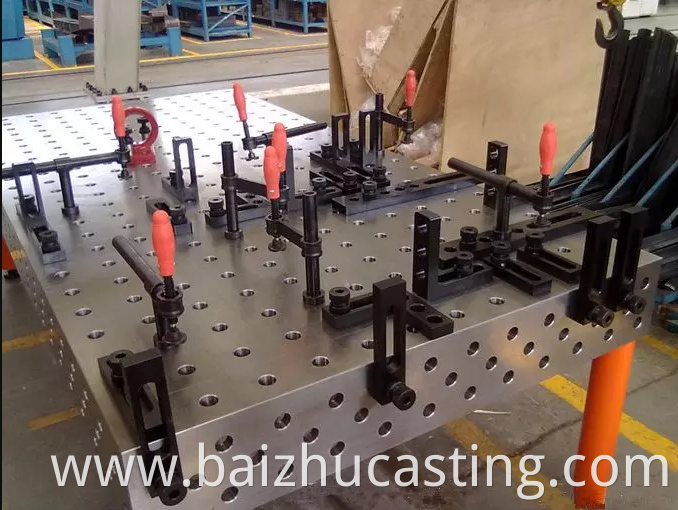 Factory Direct Selling Bed Plate Castings